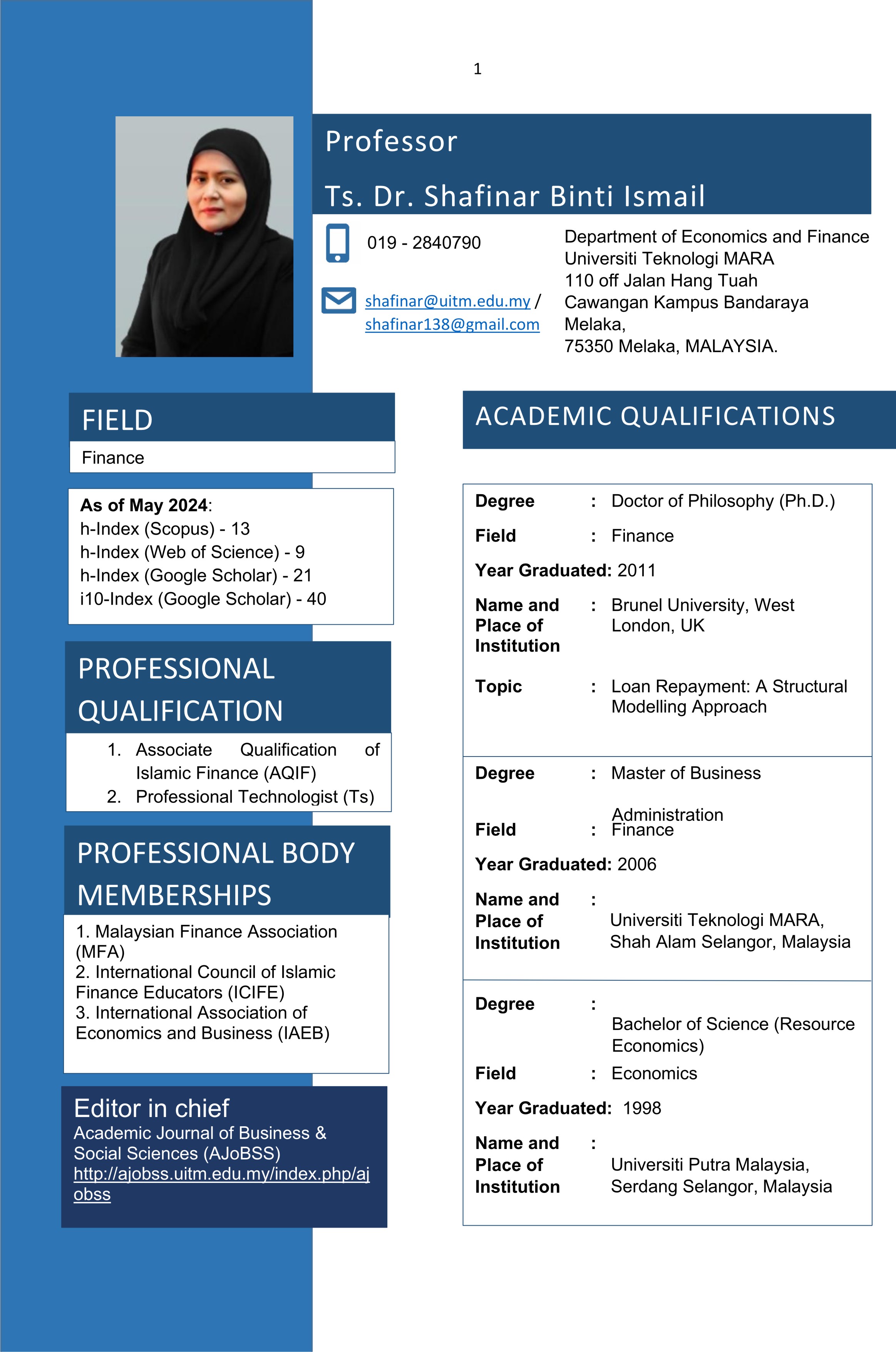 President IAEB